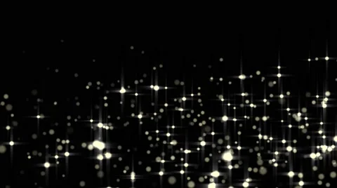 Glowing star particle in random direction  3D render abstract background  ani Stock Footage 65238561