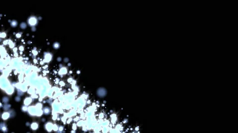 Glowing star particle in random direction  3D render abstract background  ani Stock Footage 65355165