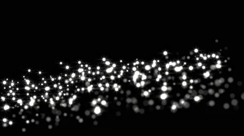 Glowing star particle in random direction  3D render abstract background  ani Stock Footage 65445152