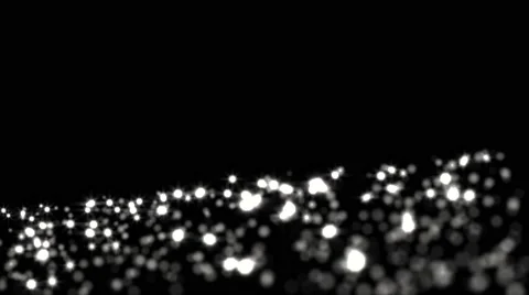 Glowing star particle in random direction  3D render abstract background  ani Stock Footage 65445160
