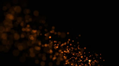 Glowing star particle in random direction  3D render abstract background  ani Stock Footage 65445166