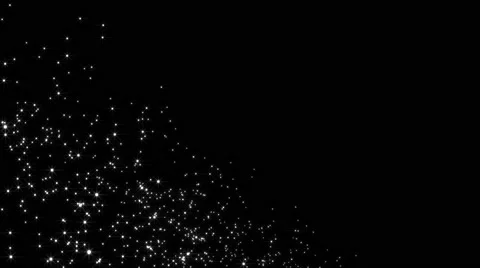 Glowing star particle in random direction  3D render abstract background Stock Footage 65456363
