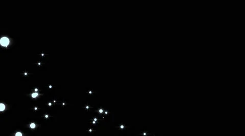 Glowing star particle in random direction  3D render abstract background  ani Stock Footage 66197702