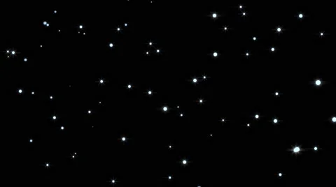 Glowing star particle in random direction  3D render abstract background  ani Stock Footage 66197707