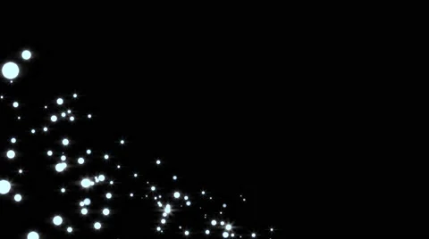 Glowing star particle in random direction  3D render abstract background  ani Stock Footage 66197719