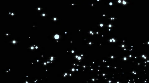 Glowing star particle in random direction  3D render abstract background  ani Stock Footage 66197741