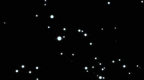 Glowing star particle in random direction  3D render abstract background  ani Stock Footage 66197758