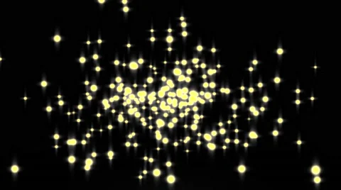 Glowing star particle in random direction  3D render abstract background  ani Stock Footage 66247446