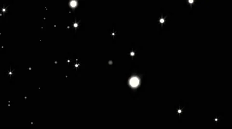 Glowing star particle in random direction  3D render abstract background  ani Stock Footage 66450588