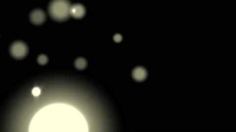 Glowing star particle in random direction  3D render abstract background  ani Stock Footage 66450622