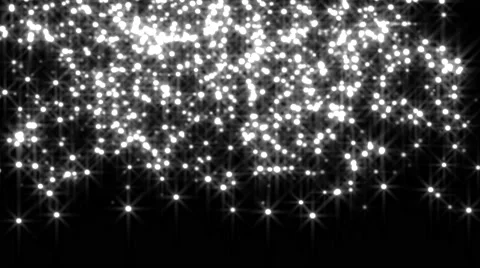 Glowing star particle in random direction  3D render abstract background  ani Stock Footage 68618051