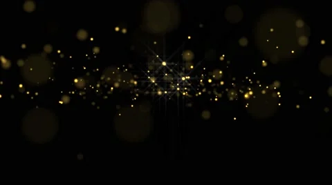 Glowing star particle in random direction  3D render abstract background  ani Stock Footage 68618110