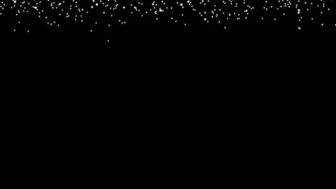 Glowing star particle in random direction background Stock Footage 71765835