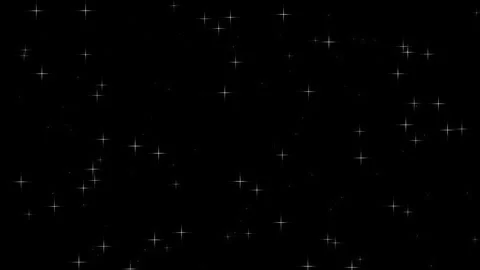 Glowing Star Particles Moving Forward on Black Background Vidéo 326094446