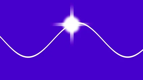 Glowing Star Wave Stock Footage 335591697