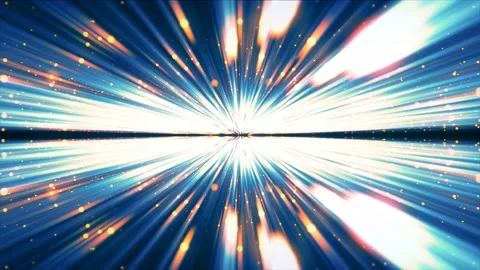 Glowing Starburst Light Rays and Particles Background 스톡 동영상 342724326