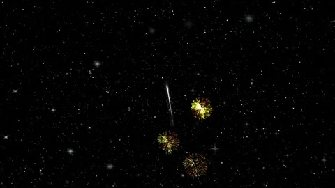 Glowing stardust Video stock 336591273