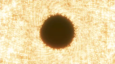 Glowing starfield in deep space. Moving cosmic dust and sparkling bright star Video stock 342125401