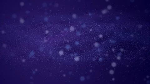Glowing starlike particles drift in a seamless loop Stock Footage 341274772