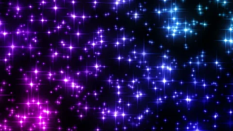 Glowing Stars Background Loop 스톡 동영상 138866607