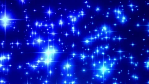 Glowing Stars Background Loop Stock Footage 138914732