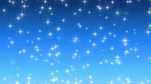 Glowing Stars on Blue Background Vídeos de archivo 141118005