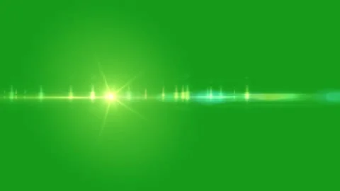 Glowing stars pattern motion graphics with green screen background Stock Footage 193995498