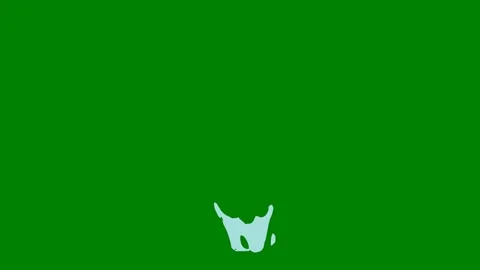 A glowing streak effect transitioning across green screen ideal Stockbeeldmateriaal 301386168