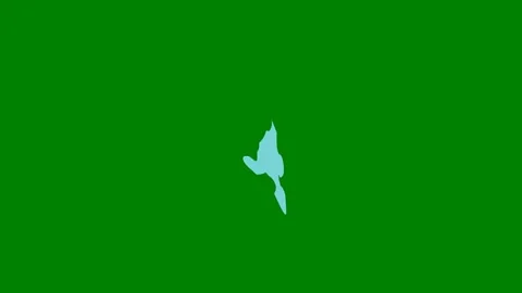 A glowing streak effect transitioning across green screen ideal Stock Footage 301387031