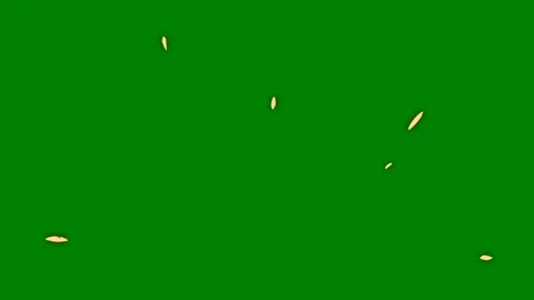 A glowing streak of light effect transitioning across green screen Video stock 301386410