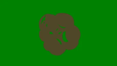 A glowing streak of light transitioning on green screen ideal Video stock 301386909
