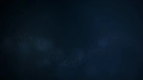 A glowing stream of tiny gold particles flowing in a seamless loop Stock Footage 340957011