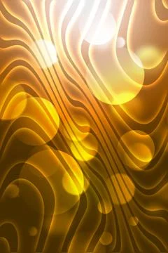 Glowing stripes on a dark background Stock Photos