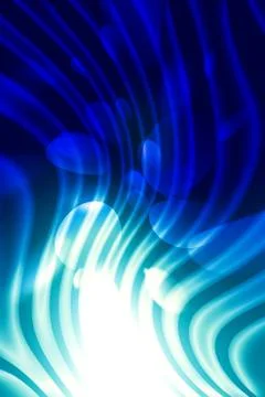 Glowing stripes on a dark background Stock Photos