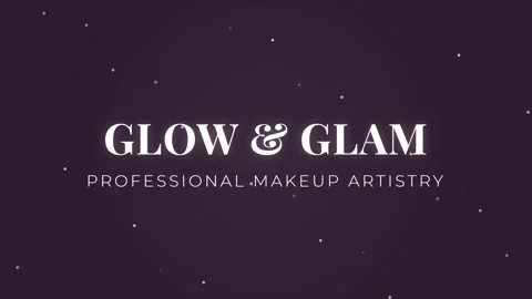 Glowing Studio Background: Glow and Glam Abstract Title Card Reveal Stock Footage 336879556