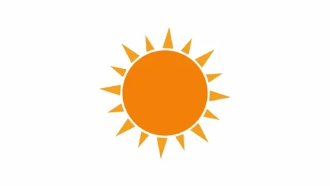 Glowing Sun Animation for Video Projects Stock Footage 337466799