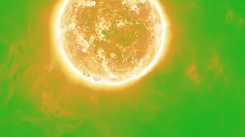 Glowing Sun Flares Effect Background Stock Footage 316051155