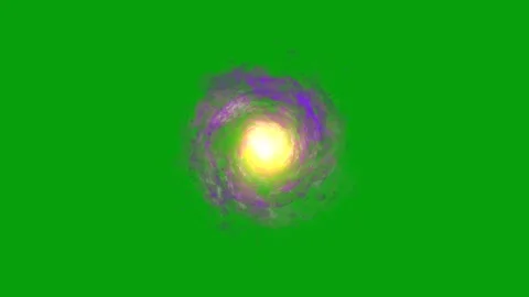 Glowing sun motion graphics with green screen background Stock Footage 143252378