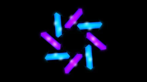 Glowing sun spinner Stock-Footage 98272583