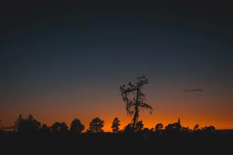 Glowing Sunset Stock Photos