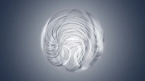 Glowing-Swirling-Sphere Stock Footage 313977129