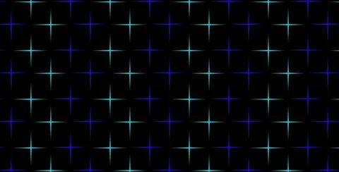Glowing Symmetrical Pattern with Radiant Lines on Black Digital Background イラスト素材
