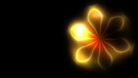 Glowing Tech Innovation Flow - Digital Energy Background Loop 4K Stock Footage 347754069