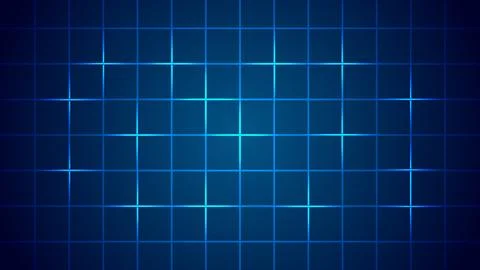 Glowing Technology Network Pattern and Data Structure Ilustração Stock