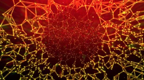 Glowing texture of bright astrological elements Stock Illustration