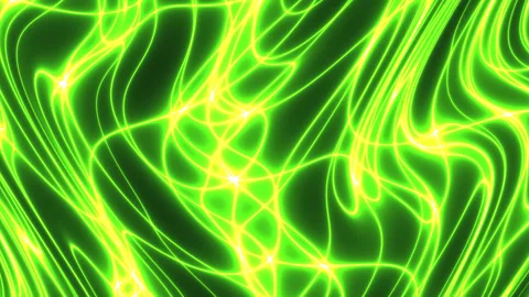 Glowing Threads and Twisted Beams Stock-Footage 294143157