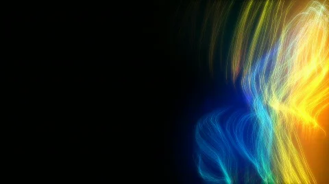 Glowing threads loop Stock Footage 329271