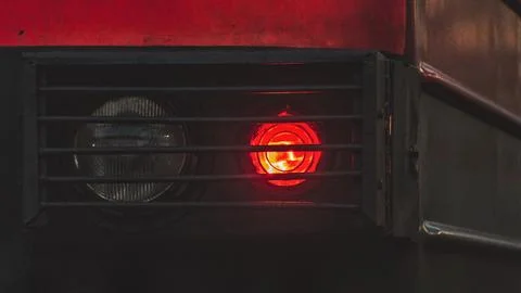 Glowing Train Light Stock Photos