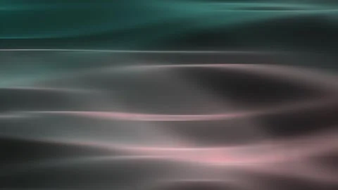 Glowing translucent waves of pink and green tones Stock Footage 264929194