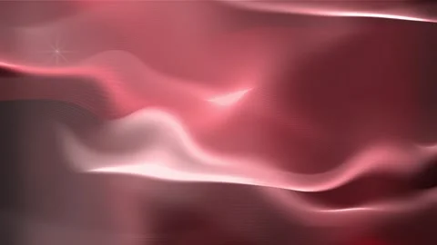 Glowing translucent waves of red and white tones Stock Footage 264928947